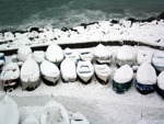 Genova sotto la neve - Boccadasse