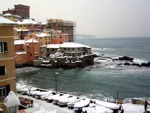 Genova sotto la neve - Boccadasse