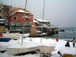 Genova sotto la neve - Boccadasse