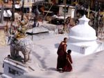 Monaci a Bodhnath
