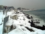 Genova sotto la neve - Corso Italia