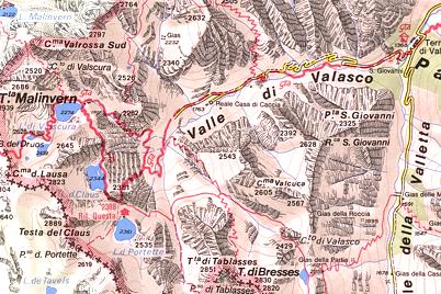 Itinerari della Valle di Valasco