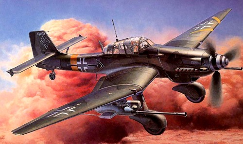 Lo Junkers Ju87 "Stuka", il celeberrimo bombardiere leggero tedesco della II Guerra Mondiale fu prodotto dalle fabbriche Junkers, ma quando oramai non erano più sotto il controllo del prof. Hugo Junkers.
