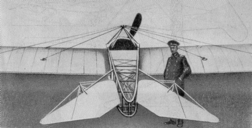 Il Nieuport IV modificato da Nesterov