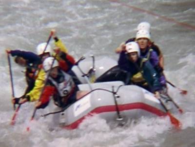 Le ragazze del Monrosa Rafting